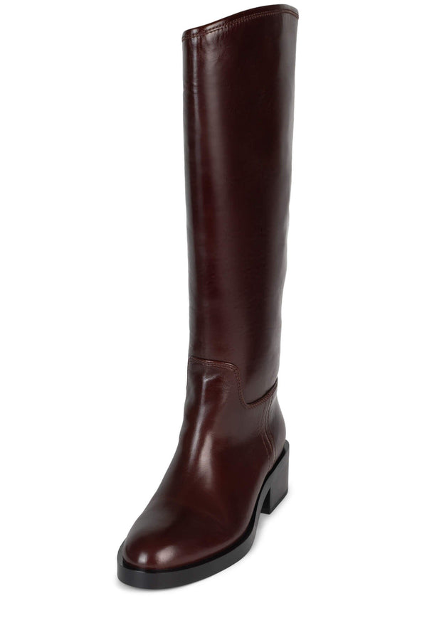 Jeffrey Campbell REINING Knee-High Boot Dark Brown