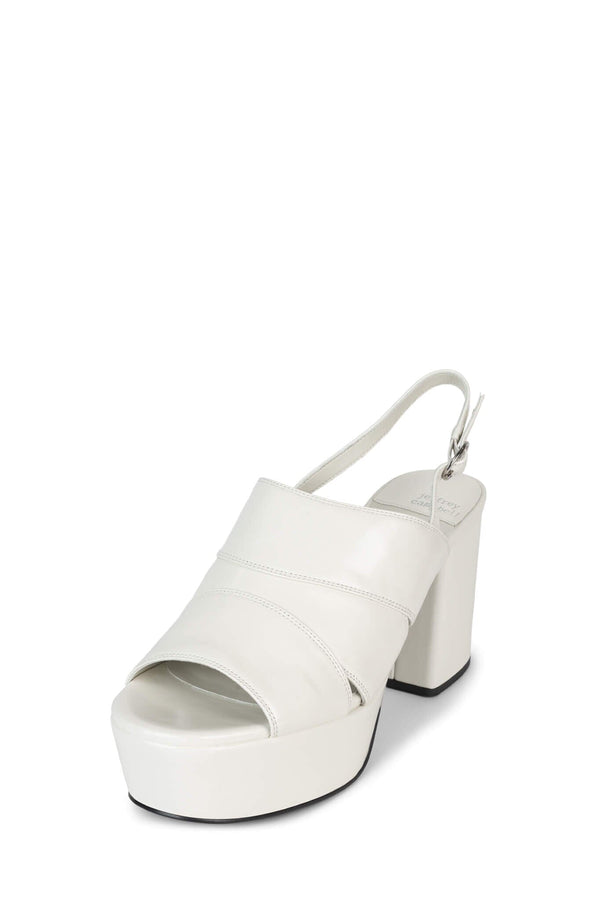 Jeffrey Campbell RELIABLE Platform Mule Cream