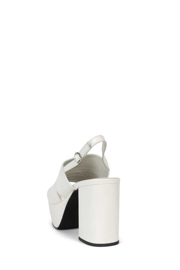 Jeffrey Campbell RELIABLE Platform Mule Cream