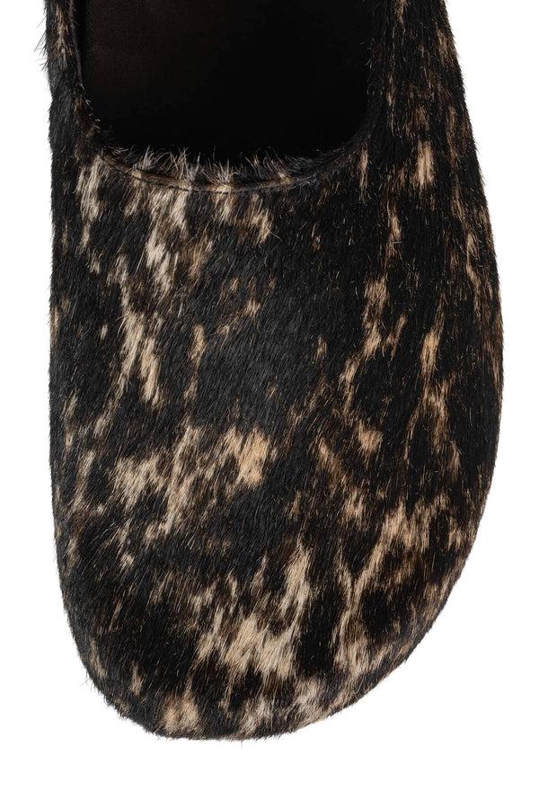 Jeffrey Campbell REN-1-F Flat Dark Brown White