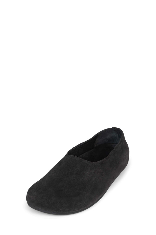 Jeffrey Campbell REN-1 Flat Dark Grey Suede