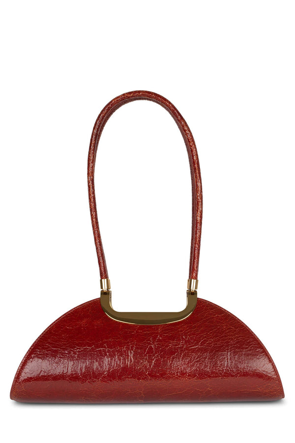 jeffrey campbell RETROGRADE Bag Red Crinkle Gold