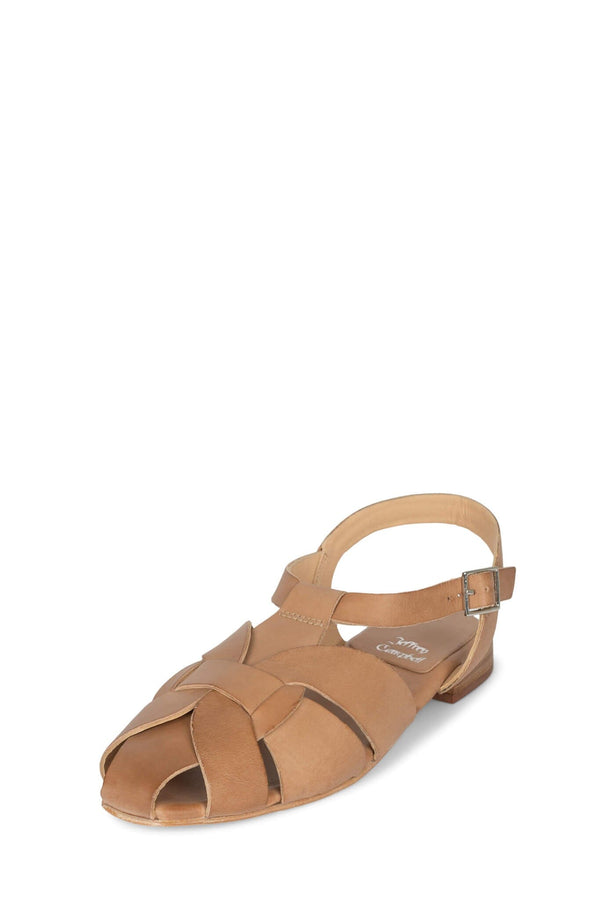 Jeffrey Campbell REVERIE Flat Sandal Beige