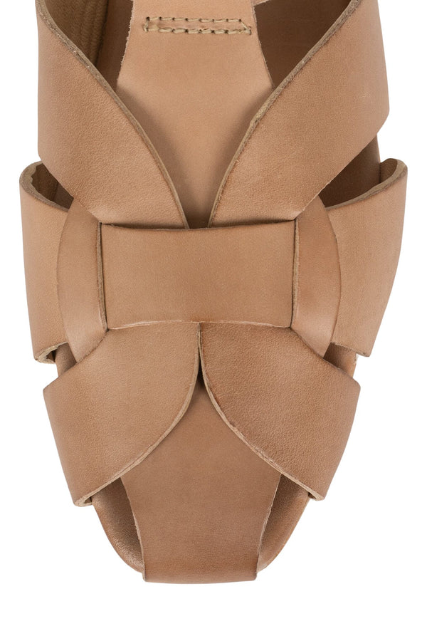 Jeffrey Campbell REVERIE Flat Sandal Beige