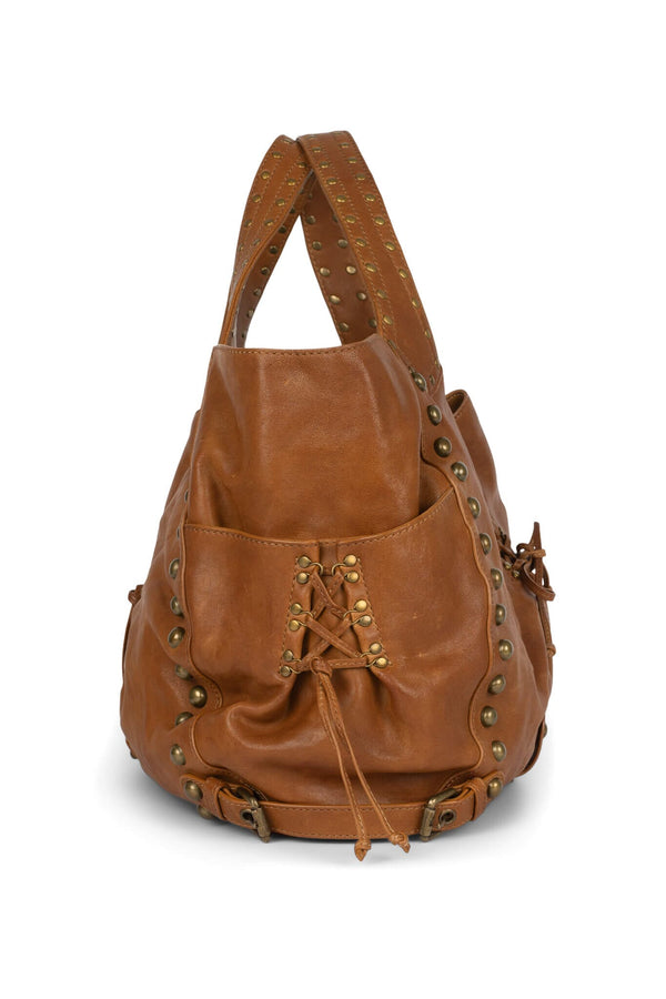 Jeffrey Campbell ROBIN-HOOD Bag Cognac