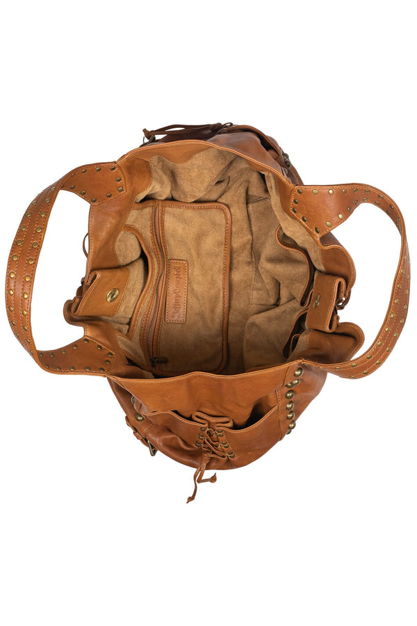 Jeffrey Campbell ROBIN-HOOD Bag Cognac