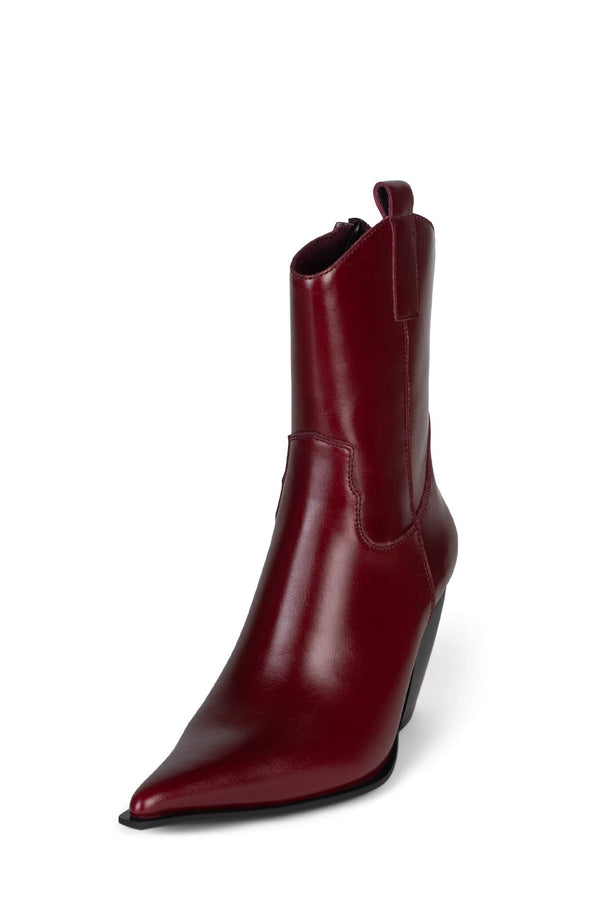 Jeffrey Campbell ROUND-UP Heeled Boot Wine