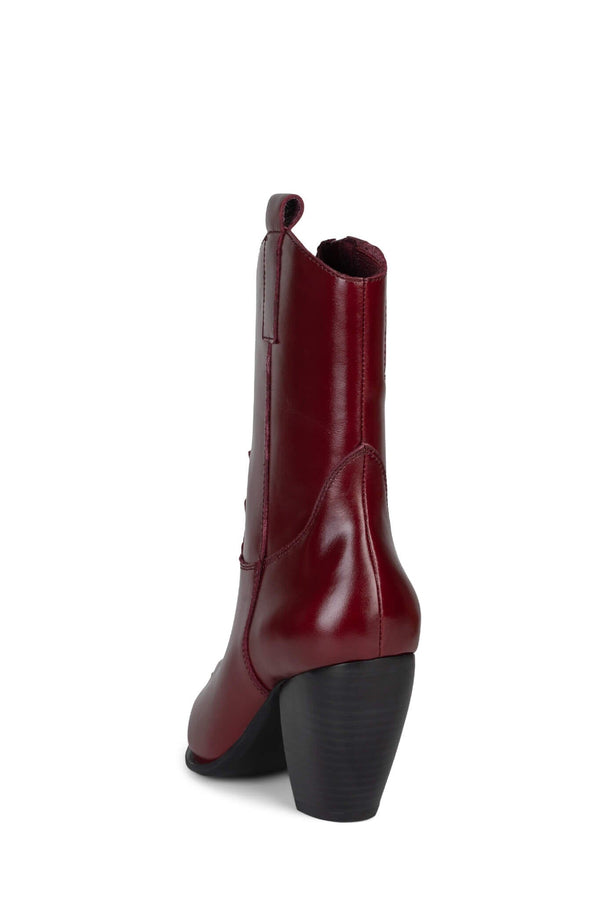 Jeffrey Campbell ROUND-UP Heeled Boot Wine