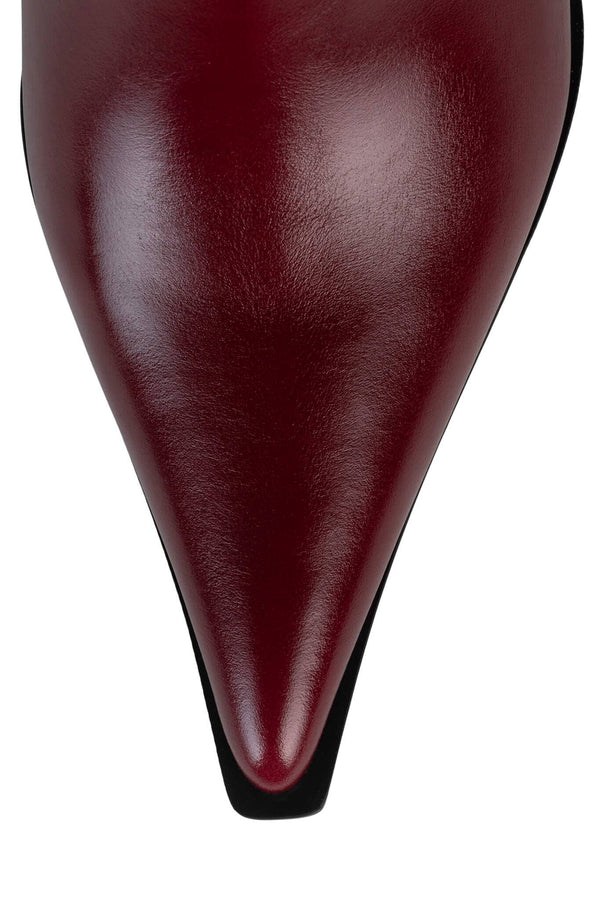 Jeffrey Campbell ROUND-UP Heeled Boot Wine