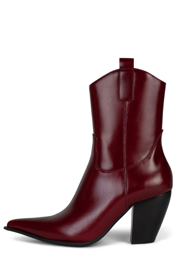 jeffrey campbell ROUND-UP Heeled Boot Wine