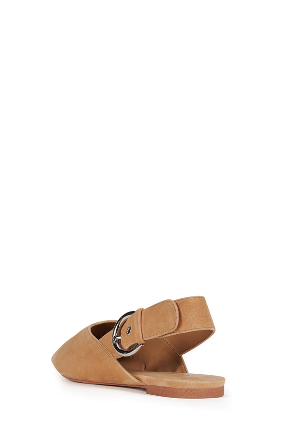 Jeffrey Campbell SCONE Flat Camel Suede