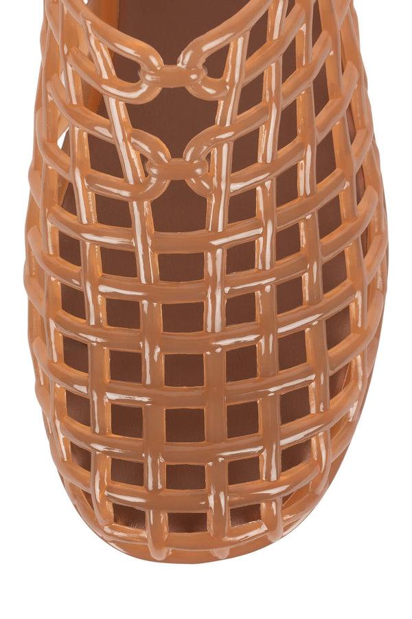 Jeffrey Campbell SEA-GLASS Flat Mule Natural