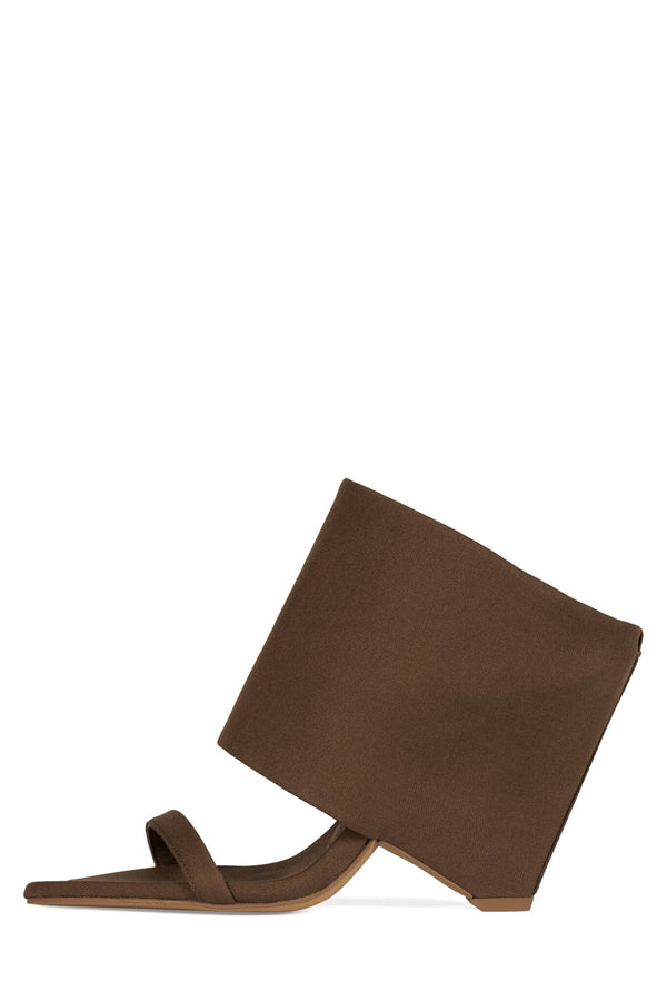 jeffrey campbell SHADY Wedge Sandal Caramel Canvas