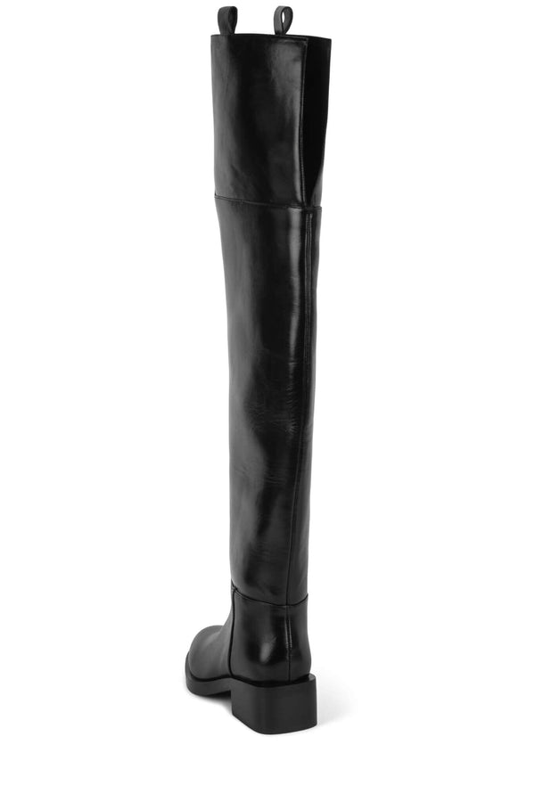 Jeffrey Campbell SHAMBLE OTK Boot Black