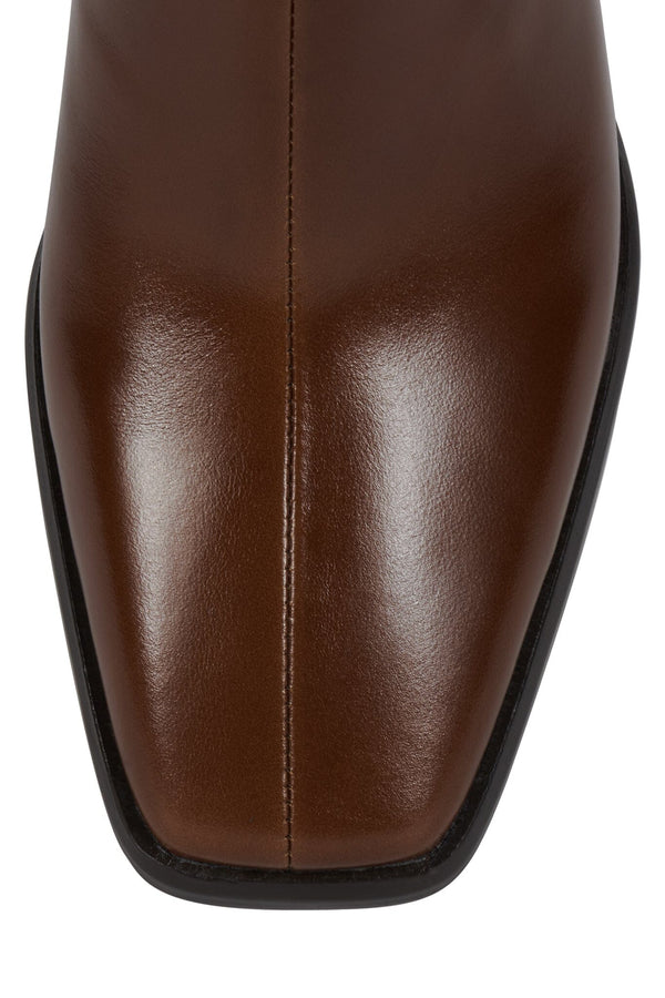 Jeffrey Campbell SHERPAL-2 Heeled Boot Slate Suede