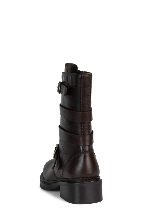 Jeffrey Campbell SHOREDITCH Mid-Calf Boot Brown