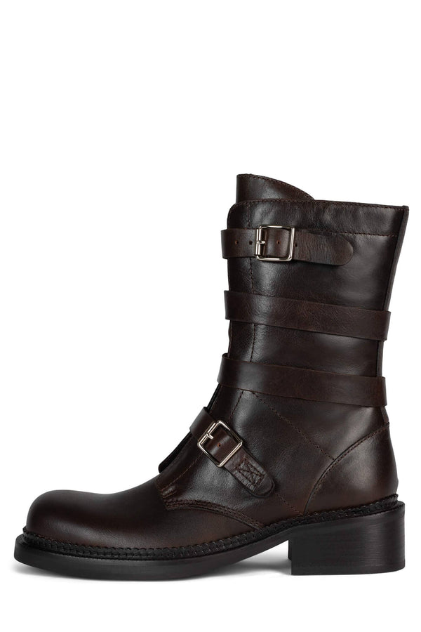 jeffrey campbell SHOREDITCH Mid-Calf Boot Brown
