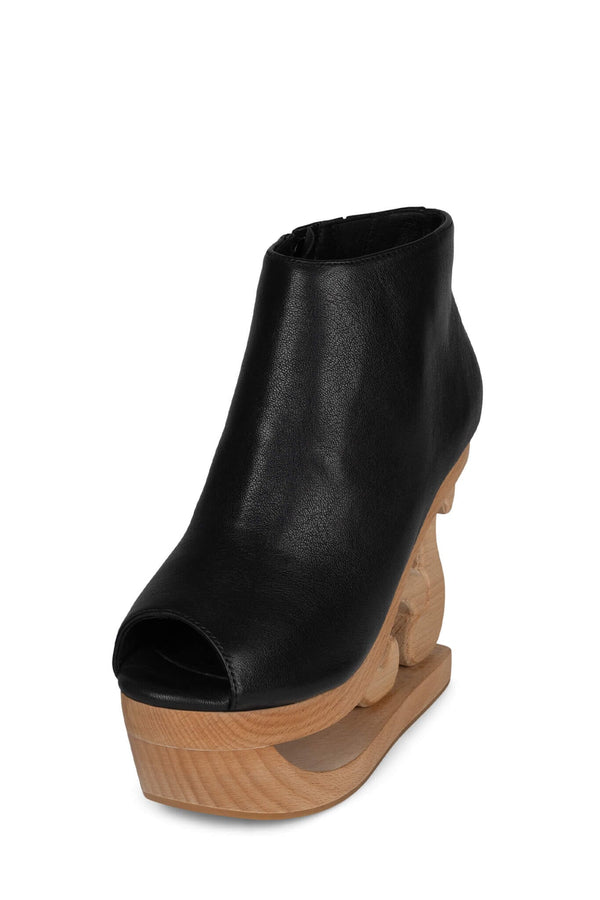Jeffrey Campbell SKATE Platform Wedge Black
