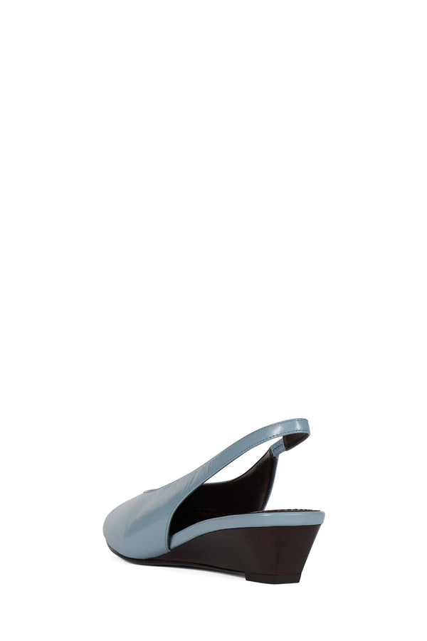 Jeffrey Campbell SNOOP Slingback Wedge Light Blue