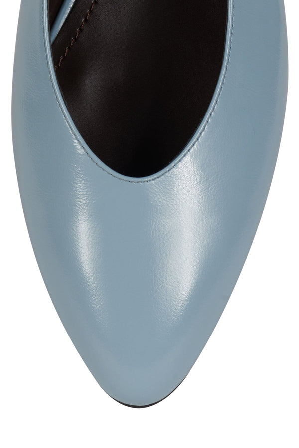 Jeffrey Campbell SNOOP Slingback Wedge Light Blue