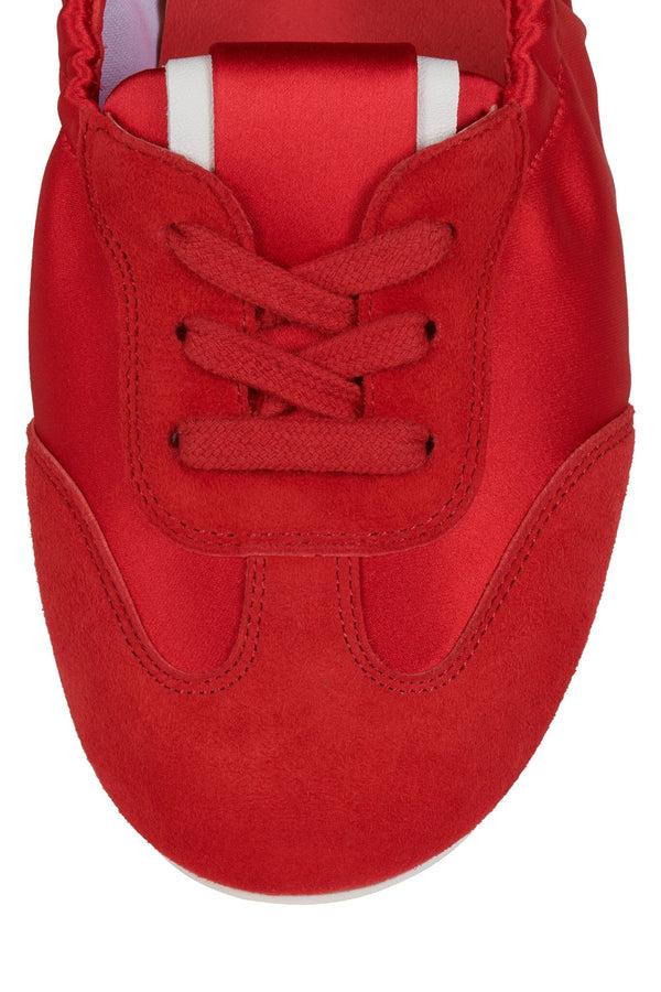 Jeffrey Campbell STEPPER Sneaker Red Combo