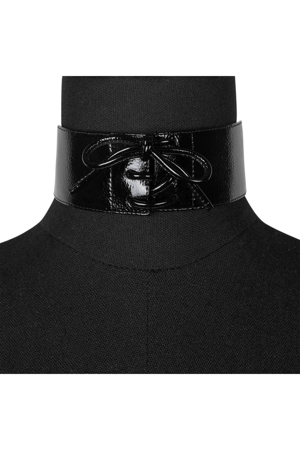 jeffrey campbell STITCHES CHOKER Necklace Black