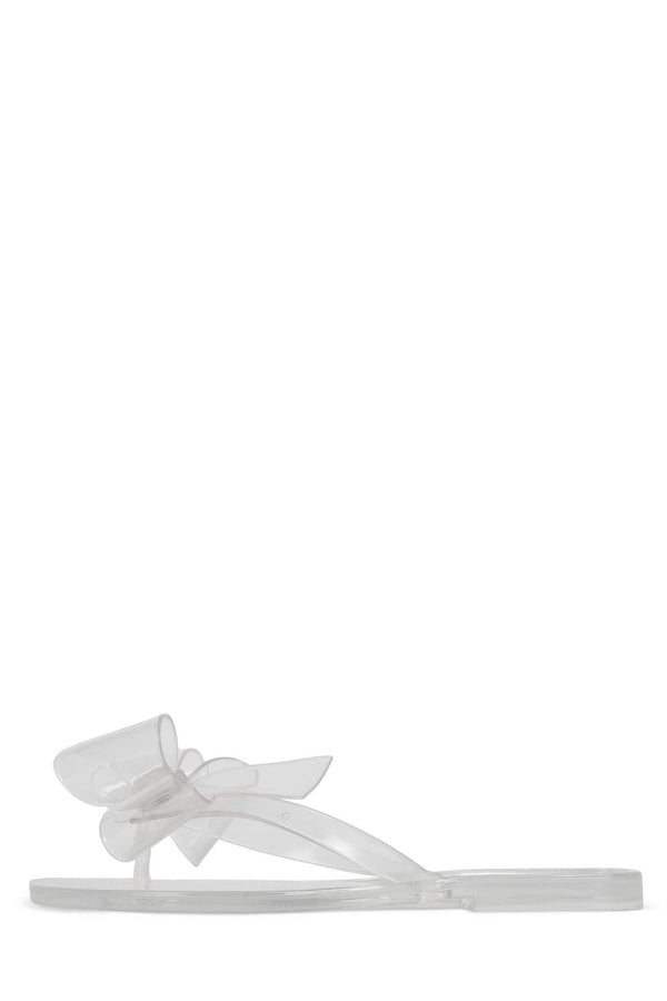 jeffrey campbell SUGARY Flat Sandal Clear