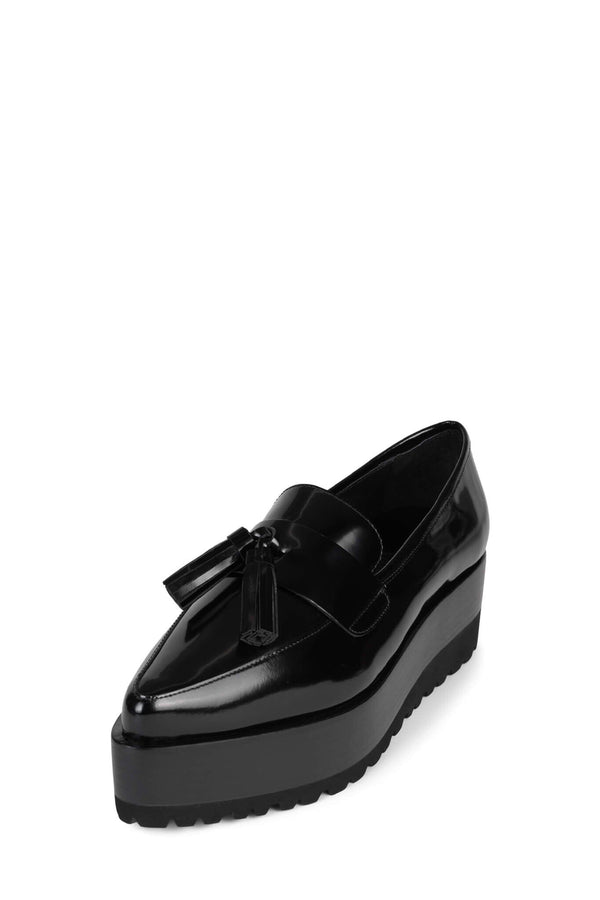 Jeffrey Campbell SUIT-ME Platform Loafer Black Box