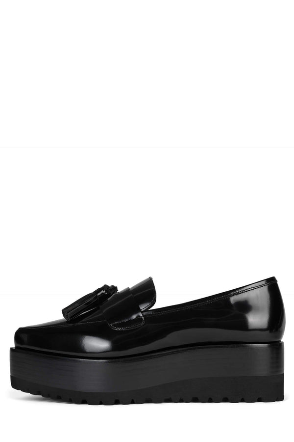 jeffrey campbell SUIT-ME Platform Loafer Black Box