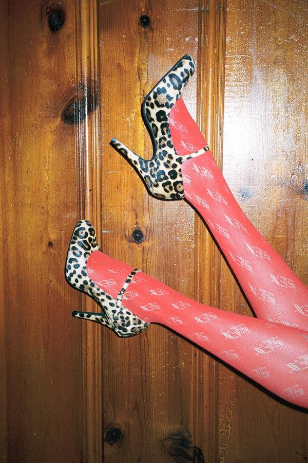 Jeffrey Campbell SWEET-N-LF Pump Black Tan Cheetah