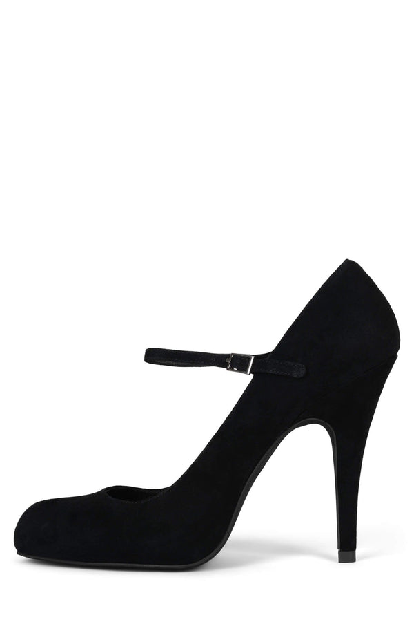 jeffrey campbell SWEET-N-LO Mary-Jane Black Suede