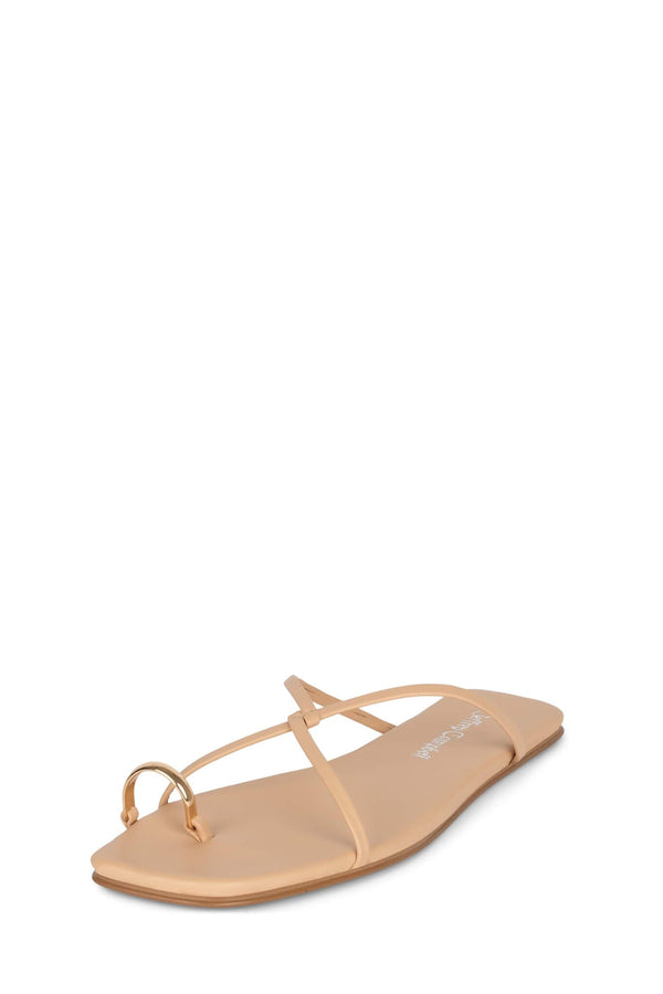 Jeffrey Campbell TIDEPOOL Flat Sandal Buff Gold