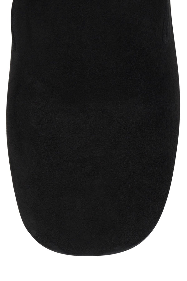 Jeffrey Campbell TIDY Heeled Loafer Black Suede