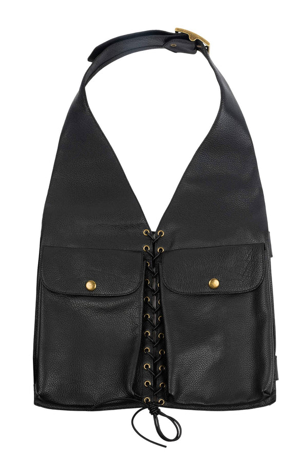 jeffrey campbell TOO-RUFF TOP Top Black