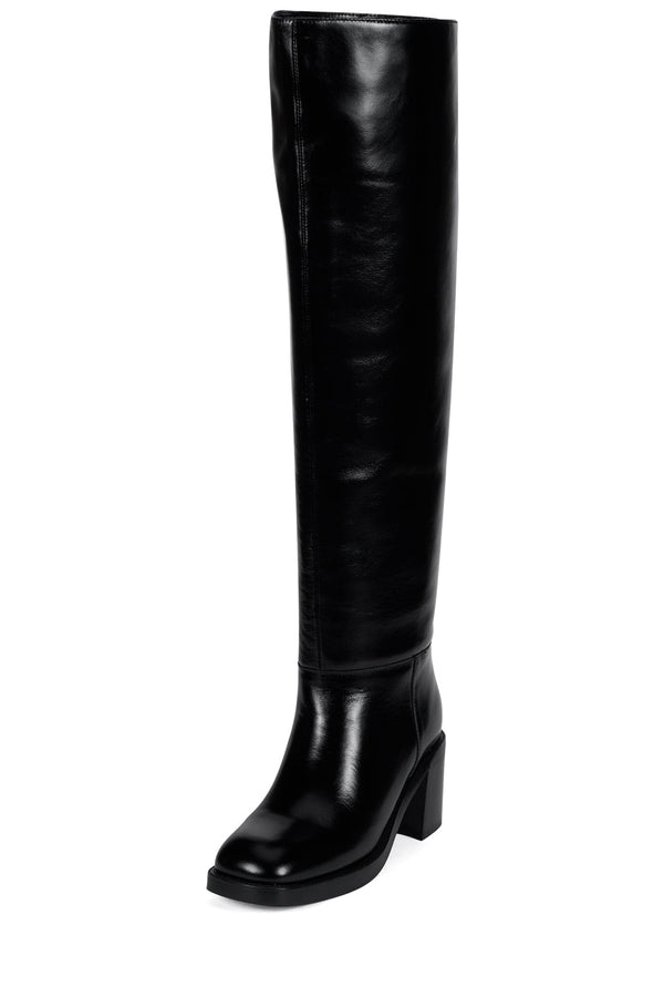 Jeffrey Campbell VINYL OTK Boot Black Shiny
