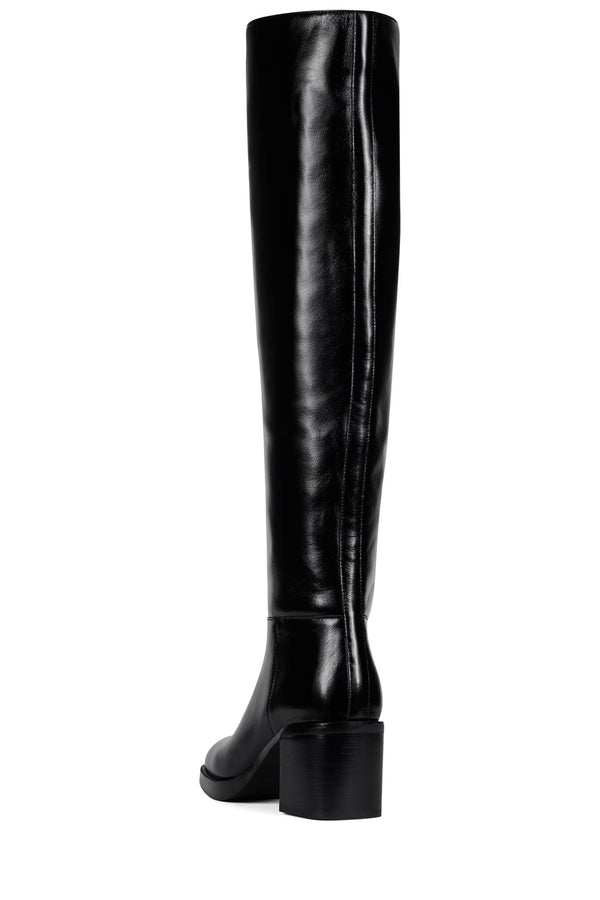 Jeffrey Campbell VINYL OTK Boot Black Shiny