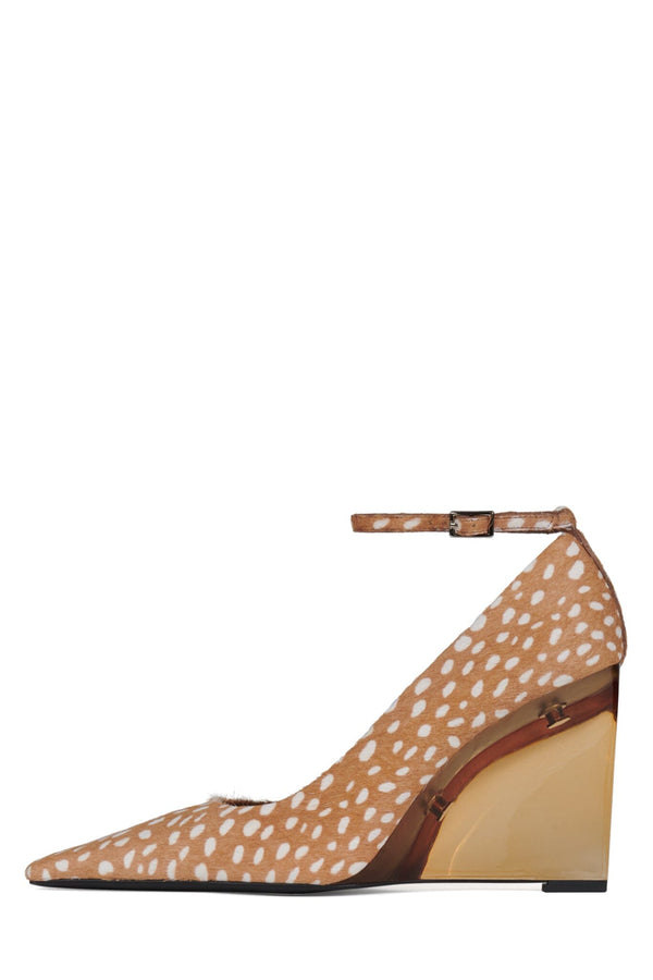jeffrey campbell VITRIFY-F Pump Tan White Spot