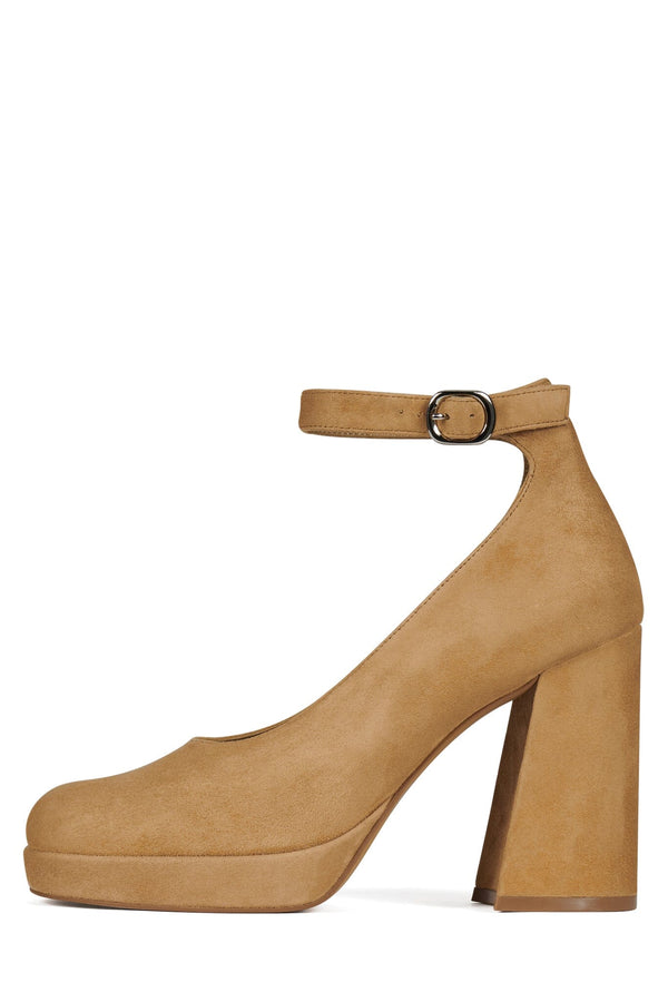 jeffrey campbell VIVENT Platform Pump Camel Suede