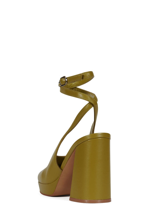 Jeffrey Campbell VIVRE Platform Pump Chartreuse