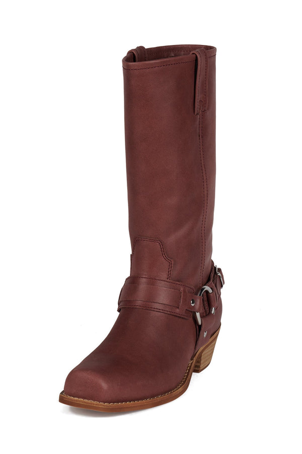 Jeffrey Campbell WAYLON Knee-High Boot Berry