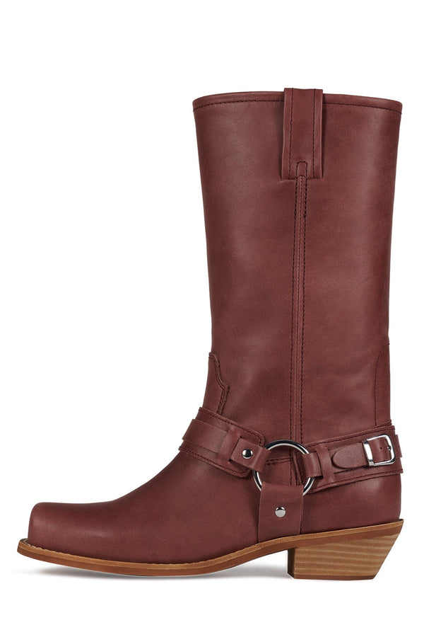 jeffrey campbell WAYLON Knee-High Boot Berry