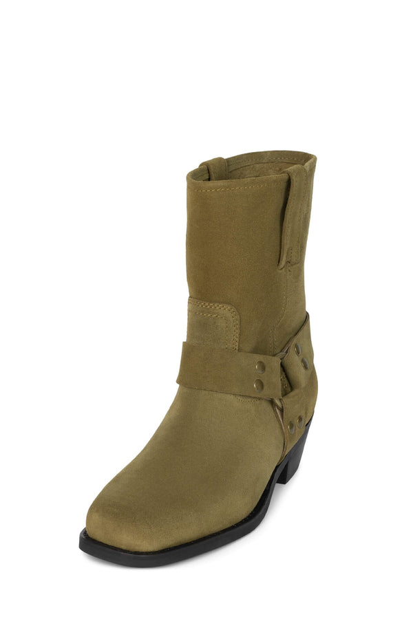 Jeffrey Campbell WAYLON-LO Ankle Boot Moss Suede