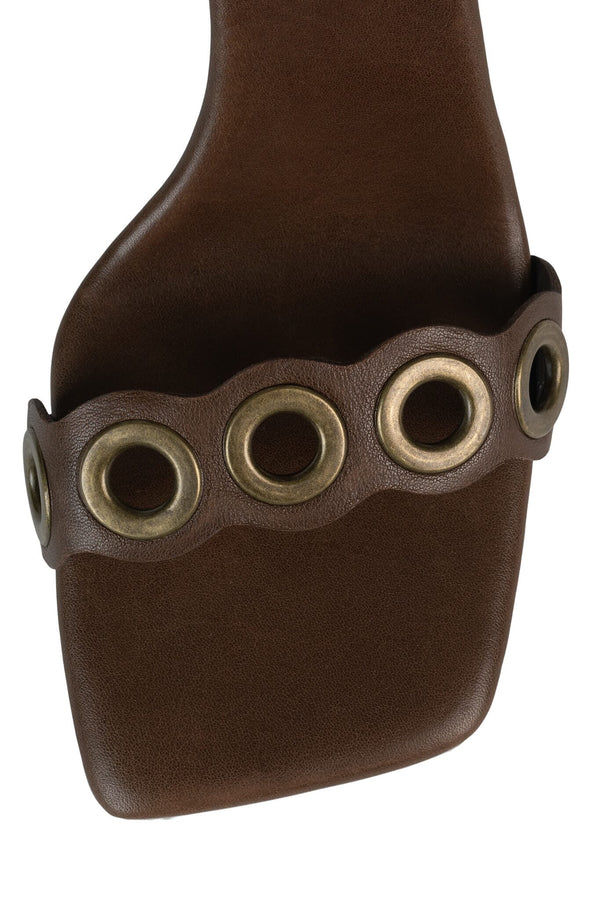 Jeffrey Campbell WRENLY Heeled Sandal Brown Bronze