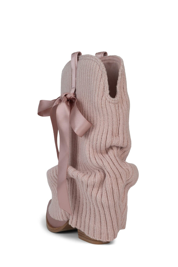 Jeffrey Campbell Jeffrey Campbell X FP X Understated Leather Center Stage Ballet Boots Mid-Calf Boot Pink Combo