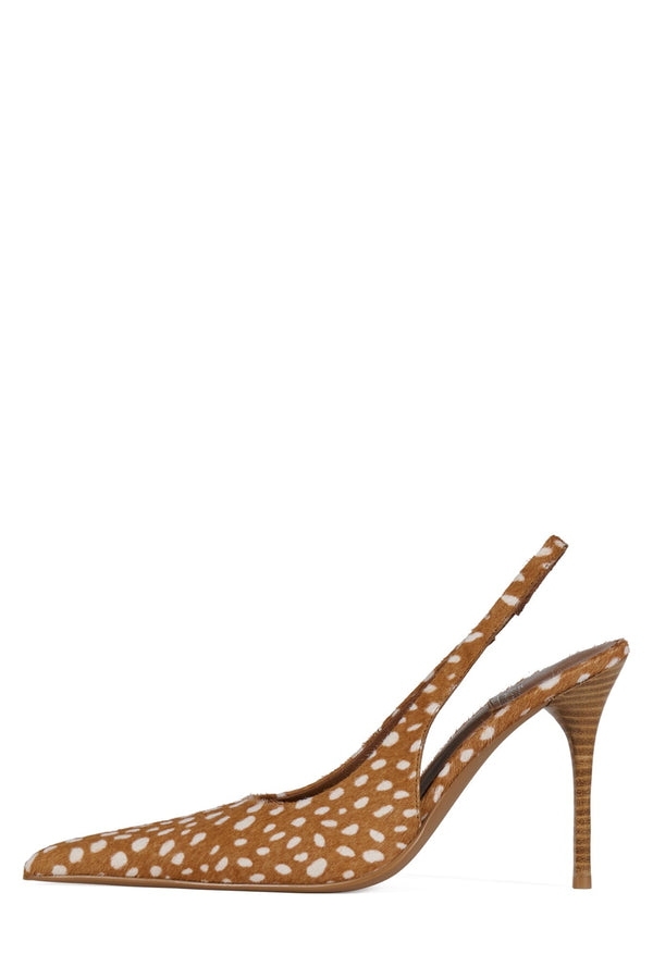 jeffrey campbell YOUWISH-F Pump Beige White Spot