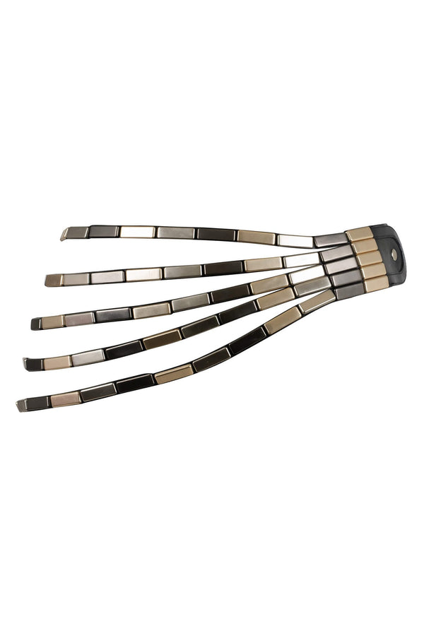 jeffrey campbell ZAGAR BELT Belt Black Silver Gold