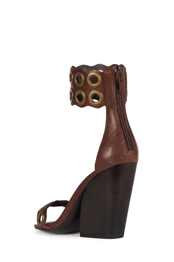 Jeffrey Campbell JULIENNE Heeled Sandal Brown Bronze