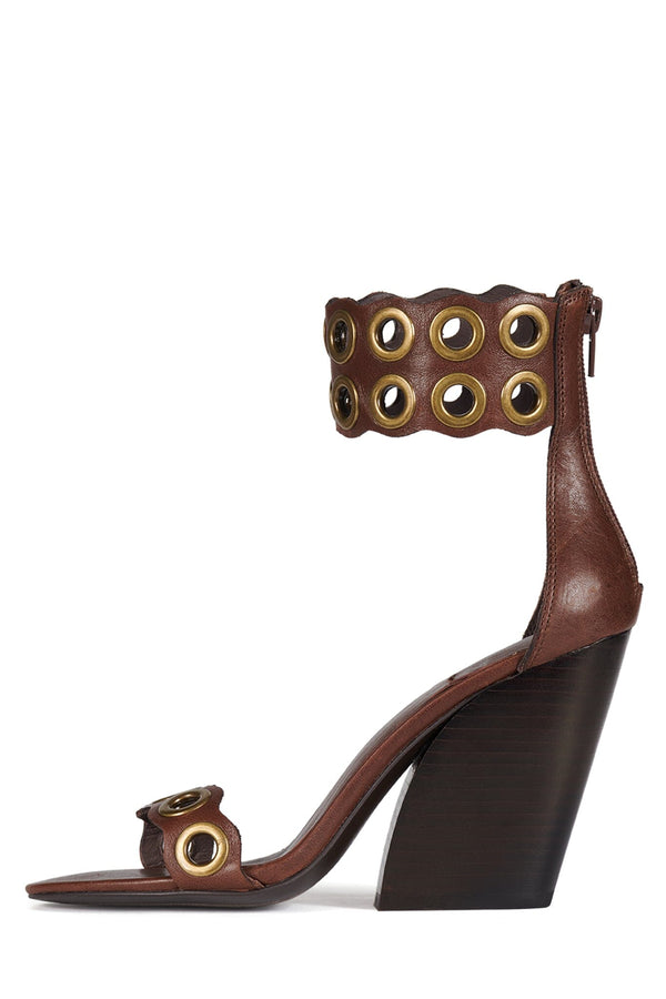 jeffrey campbell JULIENNE Heeled Sandal Brown Bronze