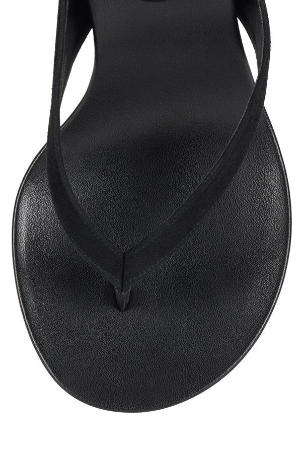 Jeffrey Campbell LIEZEL Platform Wedge Black Suede Combo