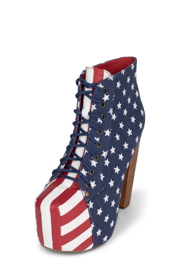 Jeffrey Campbell LITA-FAB Platform Boot Cat Tapestry